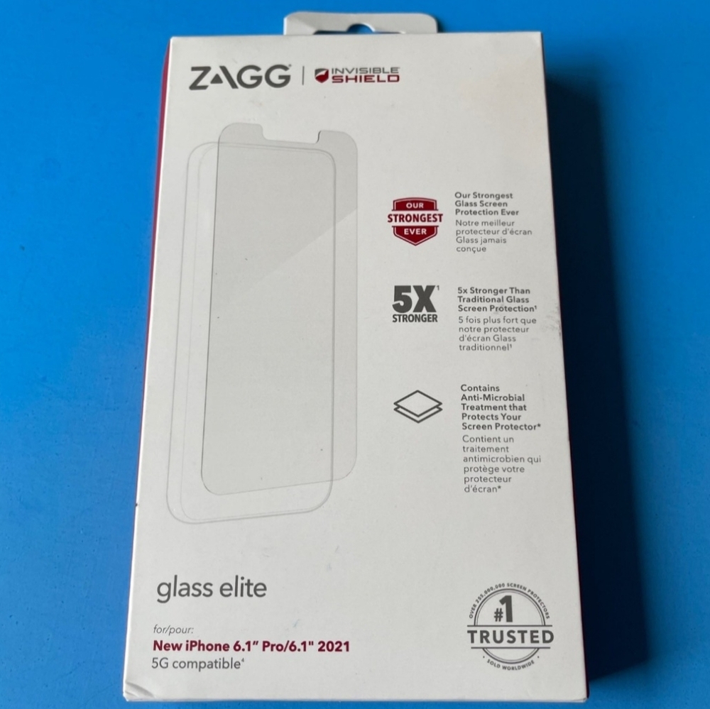 iPhone 13 / 13 Pro - ZAGG Invisible Shield Glass Elite Screen Protector (CLEAR)